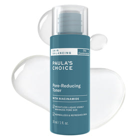 Paula's Choice front packaging showing travel-size toner benefits