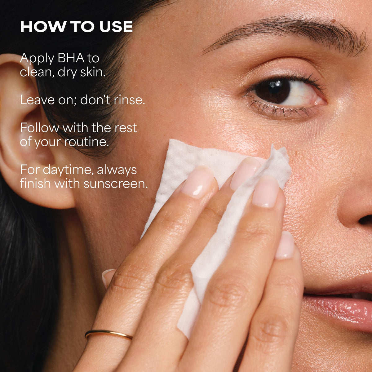 Paula's Choice pads staged in travel pouch for on-the-go skincare convenience