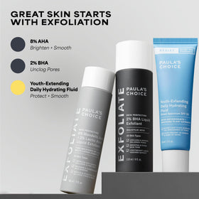 Paula's Choice in travel tote illustrating TSA-friendly sunscreen convenience