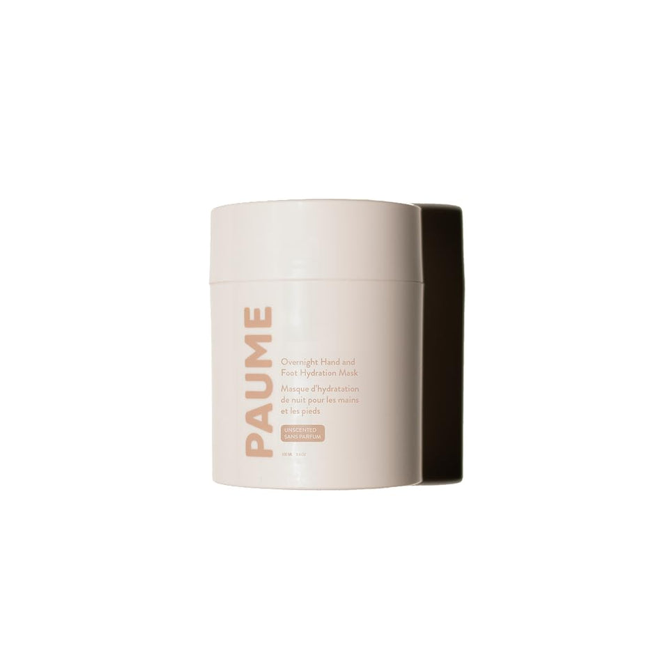PAUME front tub 3.4 oz showing clean packaging and unscented benefit