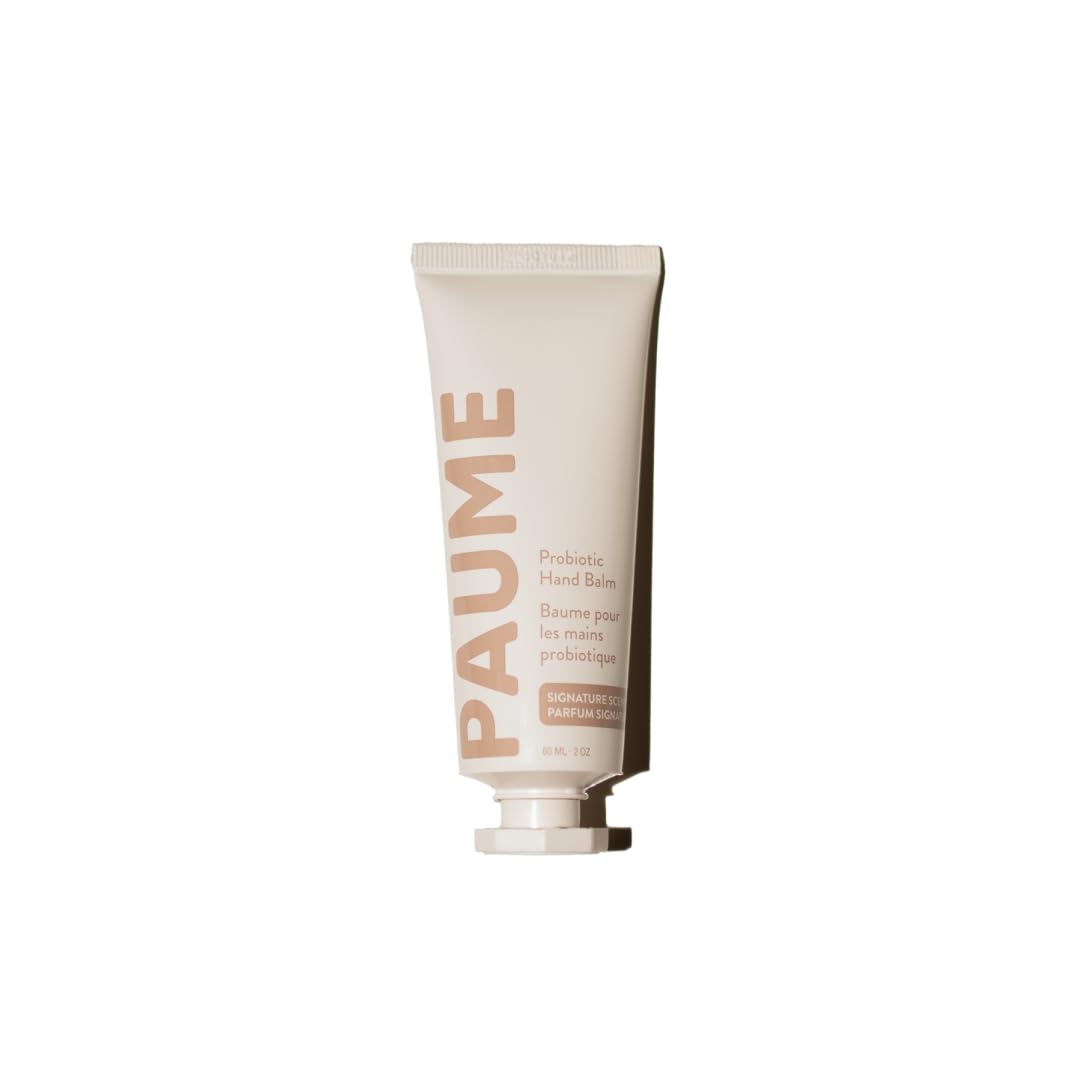 PAUME front packaging shows 2 oz balm and clear branding for convenient travel