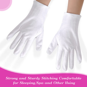 PAXCOO gloves inspecting jewelry reducing fingerprints and damage