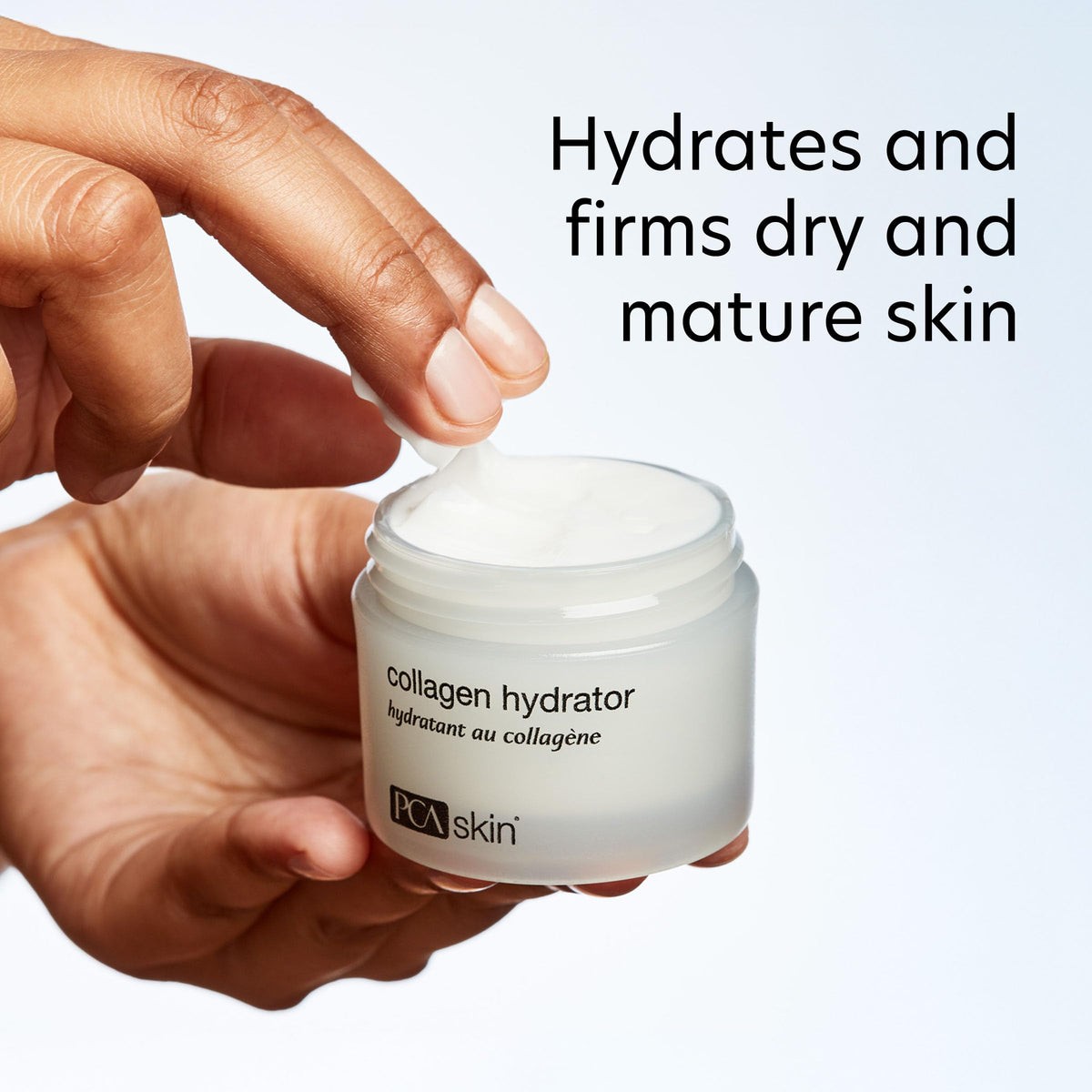 PCA SKIN shea butter ingredient close-up conveying deep hydration