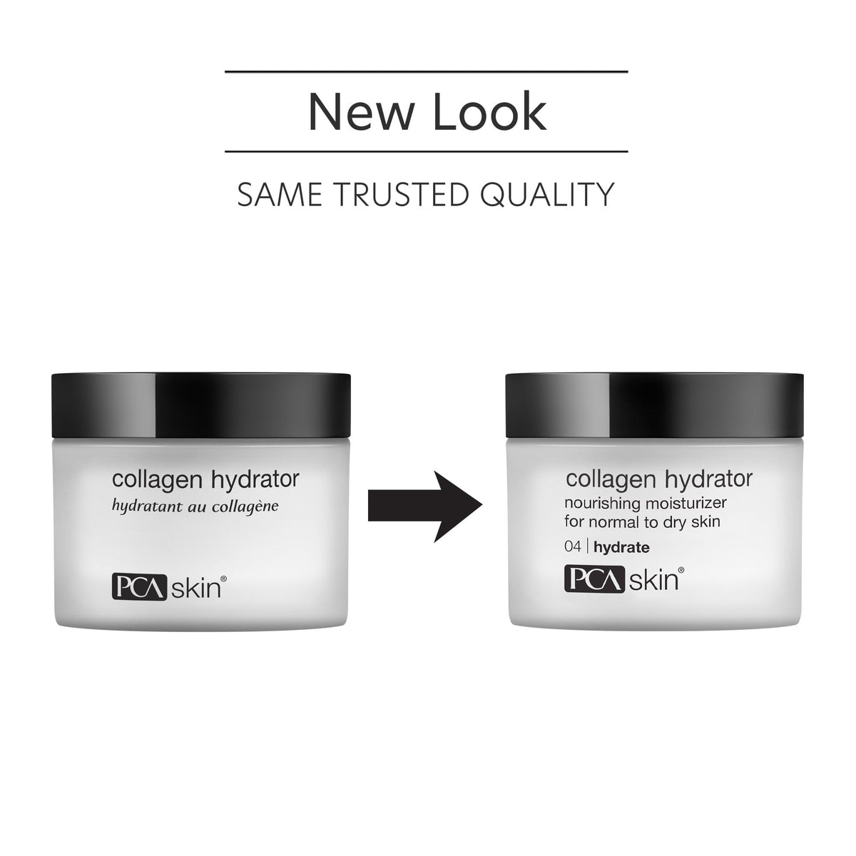 PCA SKIN cream open jar showing smooth texture and quick absorption
