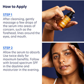 PCA SKIN ExLinea spot application near eye area for targeted firming benefits