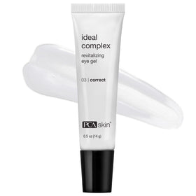 PCA SKIN front packaging tube showing 0.5 oz size and benefit clarity