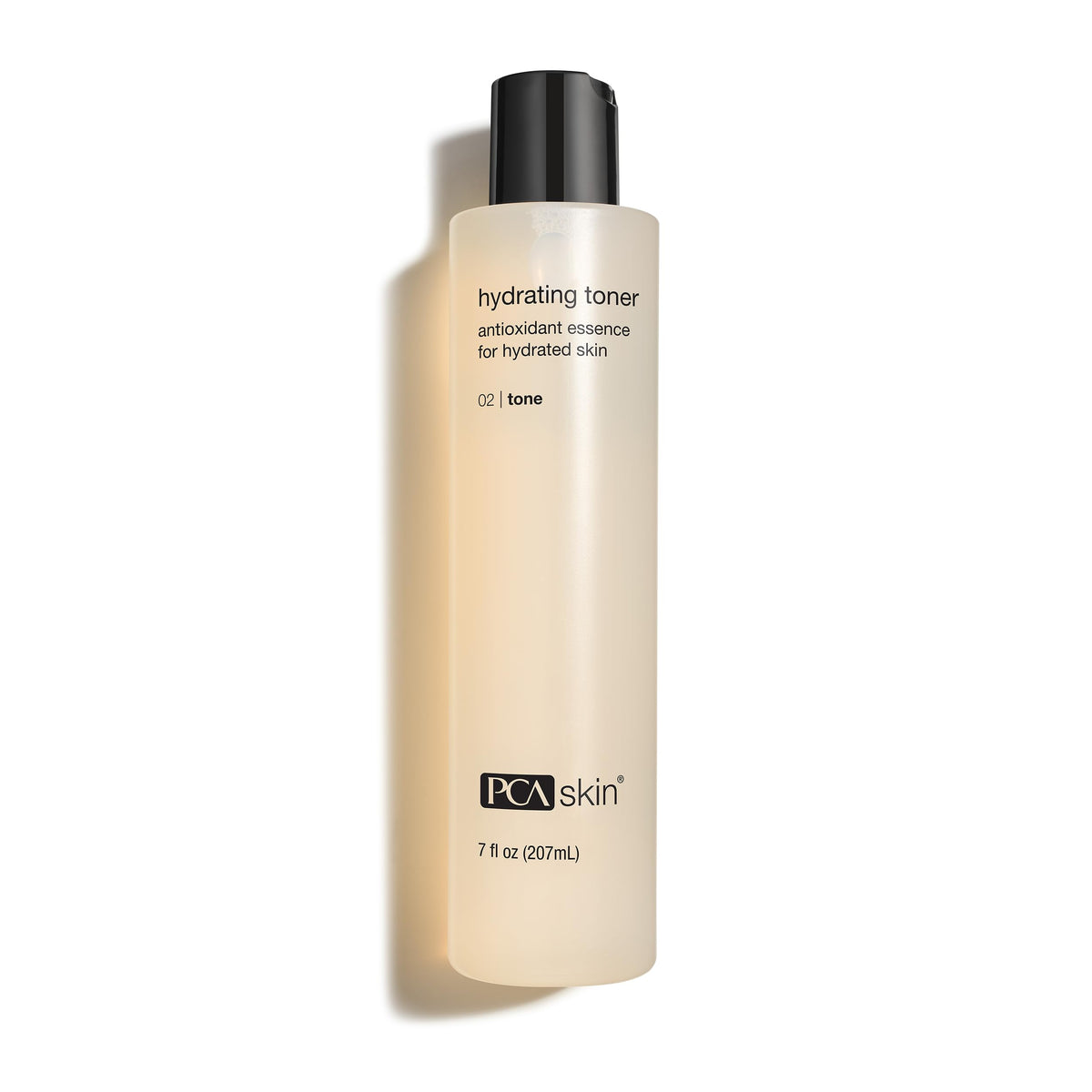 PCA SKIN hydrating toner front packaging shows product clarity and lightweight hydration