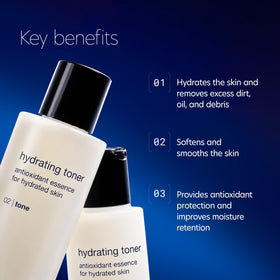 PCA SKIN hydrating toner pump dispensing controlled amount for easy daily use