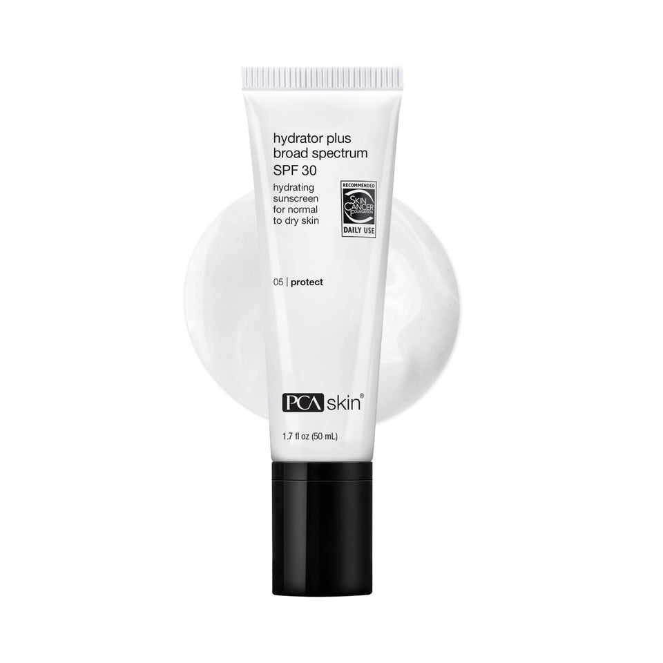 PCA SKIN front tube showing product name and size for easy identification