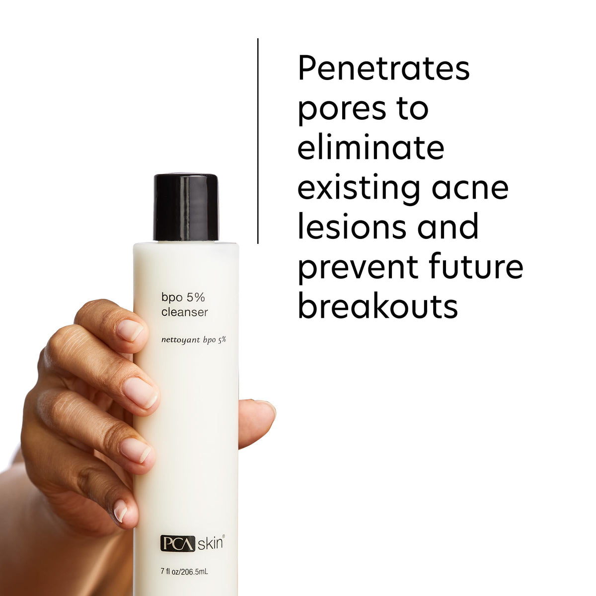 PCA SKIN ingredient label close-up highlighting key actives and clarity
