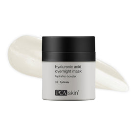 PCA SKIN front jar shot showing clean packaging and product benefit