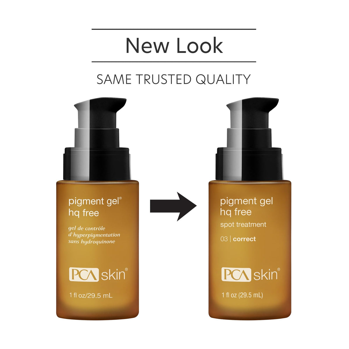 PCA SKIN gel texture close-up revealing lightweight formula for quick absorption