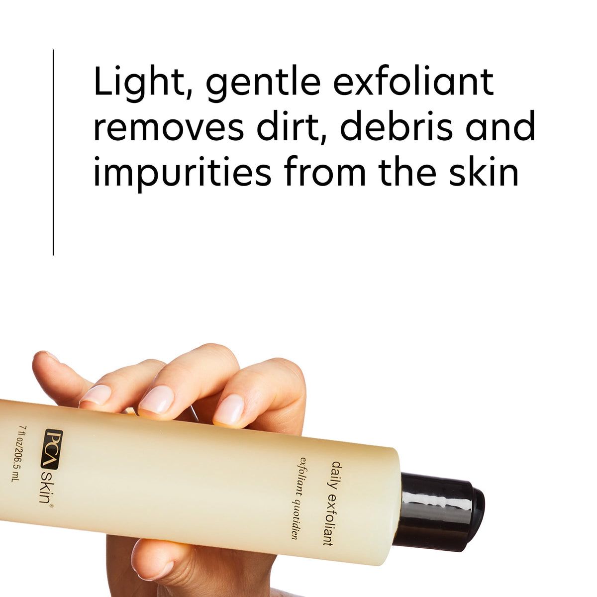 PCA SKIN dispensing cleanser foam to show smooth lather benefit
