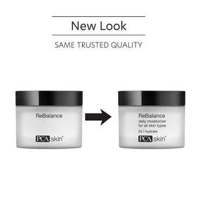 PCA SKIN open jar cream texture close-up highlighting lightweight absorbency