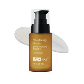 PCA SKIN front pump bottle showing packaging and easy dispensing benefit