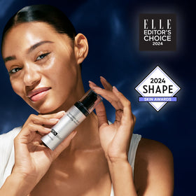 PCA SKIN label close-up highlighting ingredients like hyaluronic acid and niacinamide