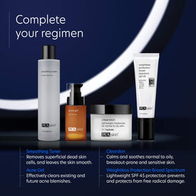 PCA SKIN ingredient close-up with aloe emphasizing soothing hydration benefit