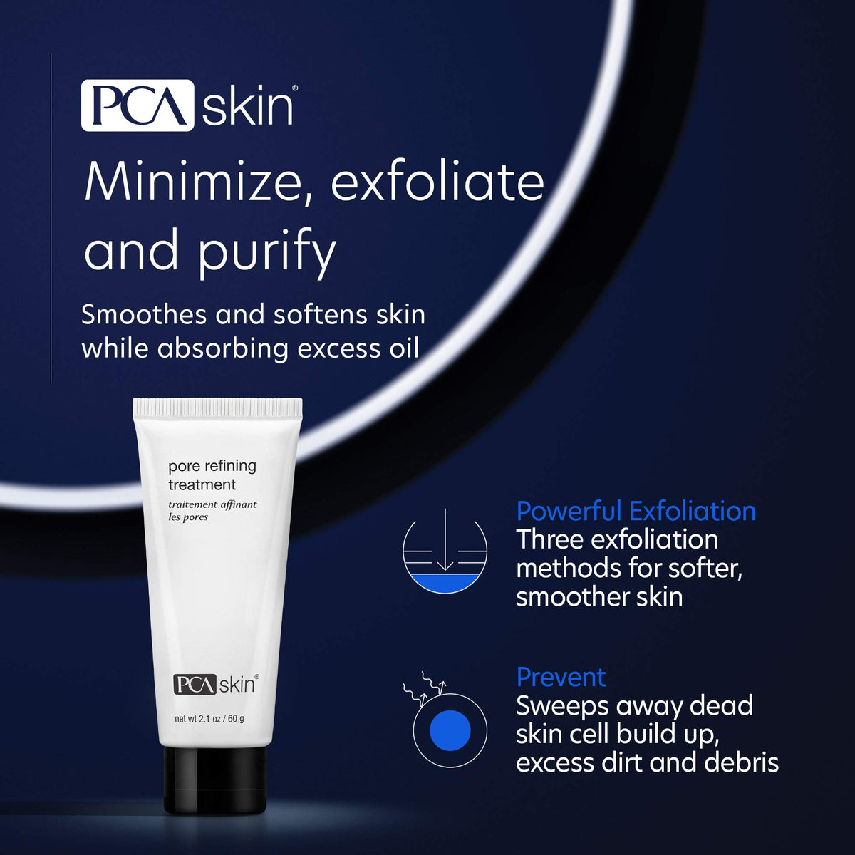 PCA SKIN close-up of scrub texture, illustrates gentle exfoliation