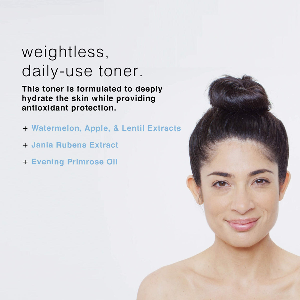 PCA SKIN toner in hand application demonstrates gentle use and preps skin for treatments benefit