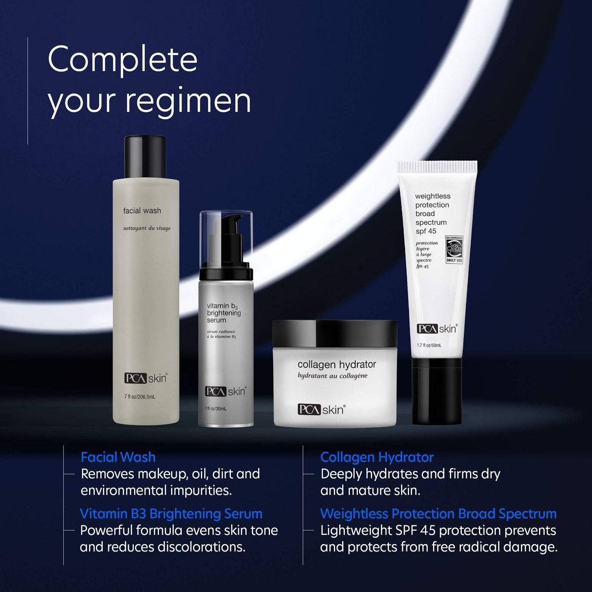 PCA SKIN label highlighting 8.4% zinc oxide and reef-safe benefit