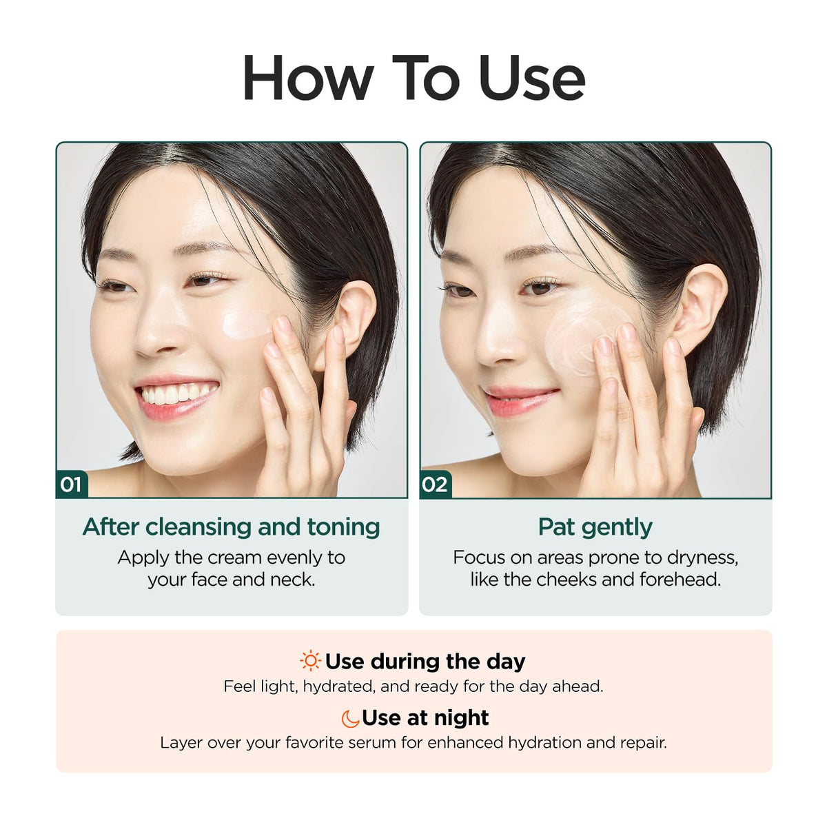 Fresh centella leaves with P.CALM product implying calming botanical benefit