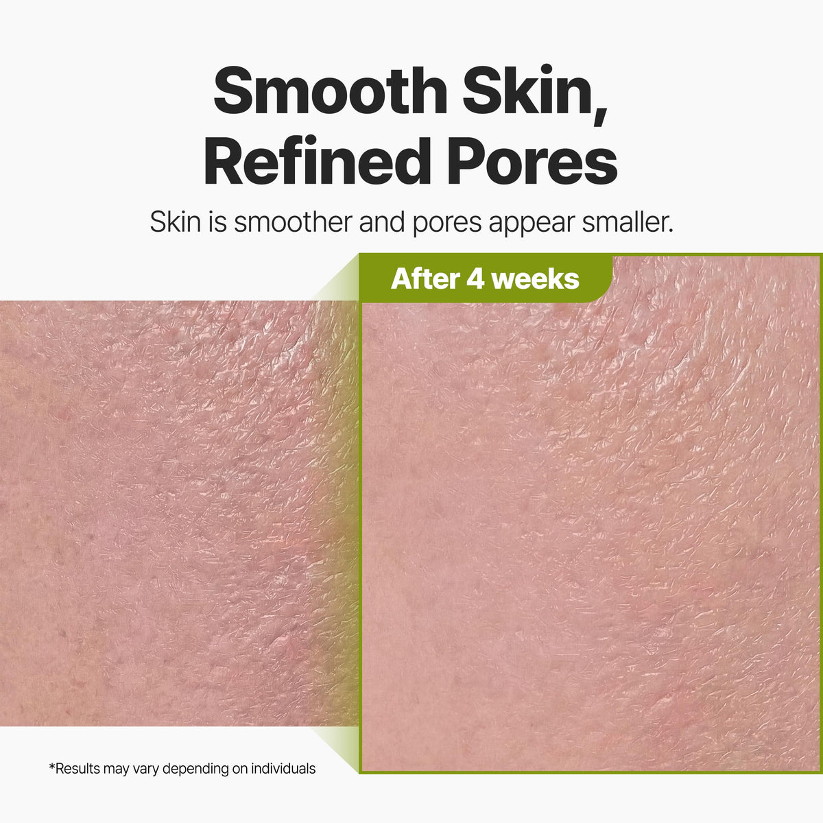 P.CALM ingredients label close-up showing gentle, natural-focused benefit
