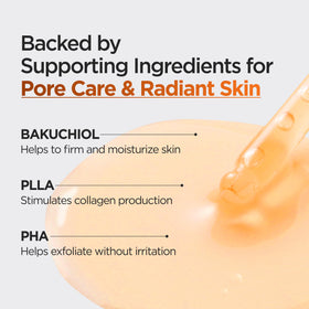 P.CALM serum on hand demonstrating texture and quick absorbency benefit