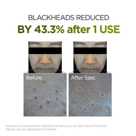 P.CALM holy basil and tea tree ingredients highlighting clarifying benefit