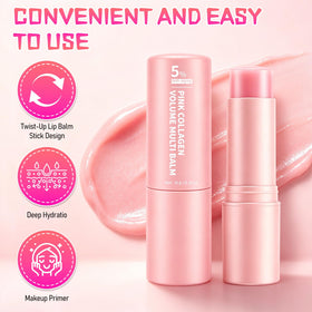Generic PDRN Pink Collagen twist-up mechanism close-up for easy precise application
