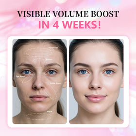 Generic PDRN pink balm close-up texture melting on skin for smooth finish benefit