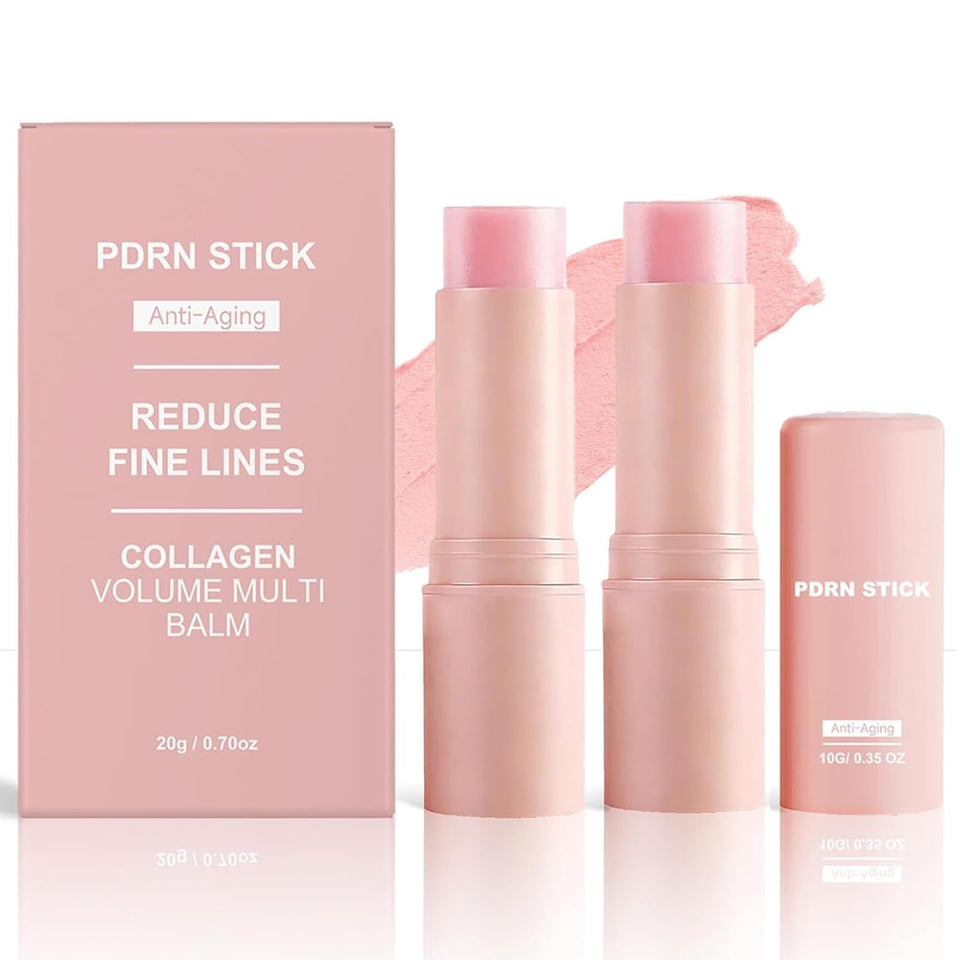 PDRN STICK front packaging showing product and labeling, convenient travel benefit