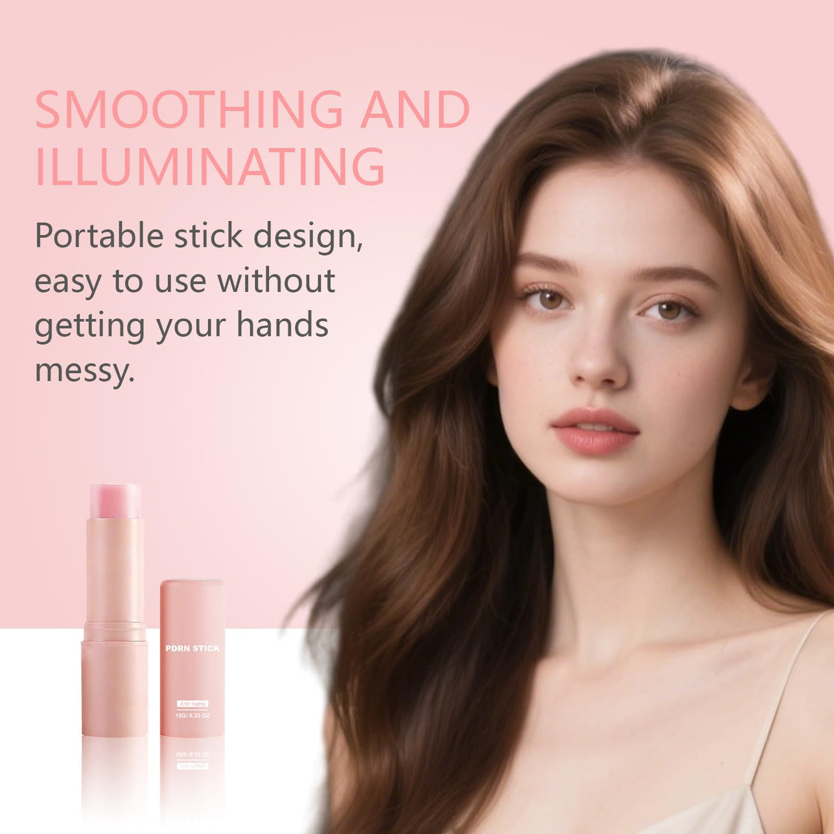 PDRN STICK on lips for hydration and plumper-looking volume