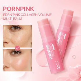 PDRNPINK stick applied under-eye to reduce hollows and brighten