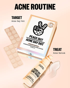 PEACE OUT gentle peel-off removal leaving skin intact and smooth