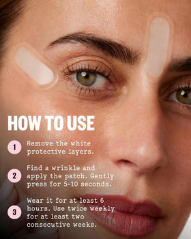 PEACE OUT ingredient concept image highlighting retinol peptides vitamin C benefits