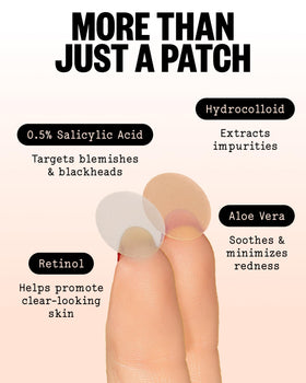 PEACE OUT Day Dot applied to skin showing discreet protection and confidence