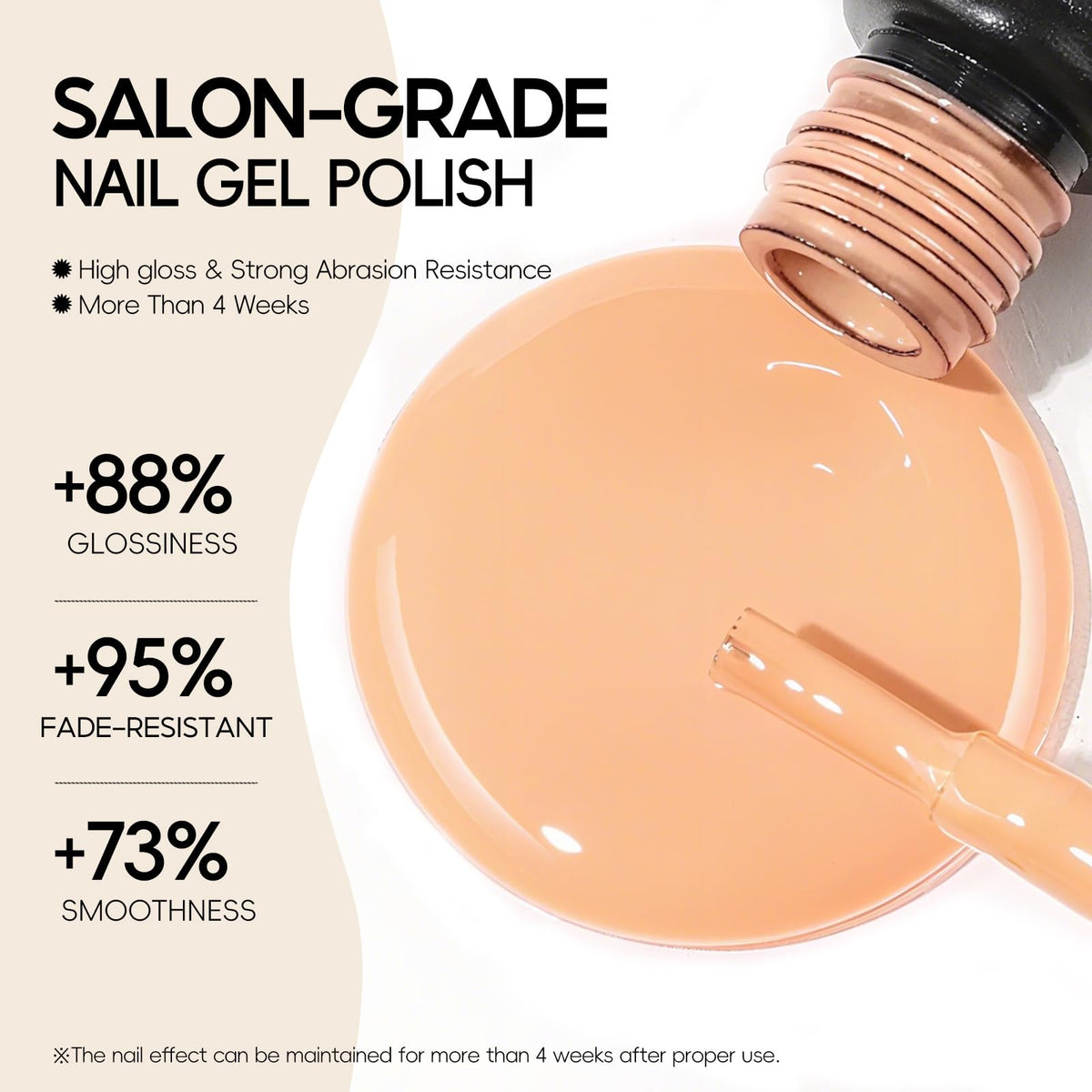PEACECOLOR side-by-side matte and glossy finish comparison highlighting result differences