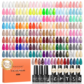 PEACECOLOR front packaging showing full 60-piece kit and organized layout for easy selection