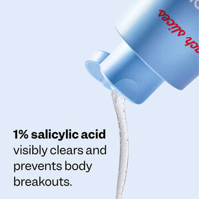Peach & Lily ingredient view with cucumber and acid concept soothing effect