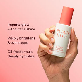 Peach & Lily product label and box showing clean, vegan, cruelty-free formulation