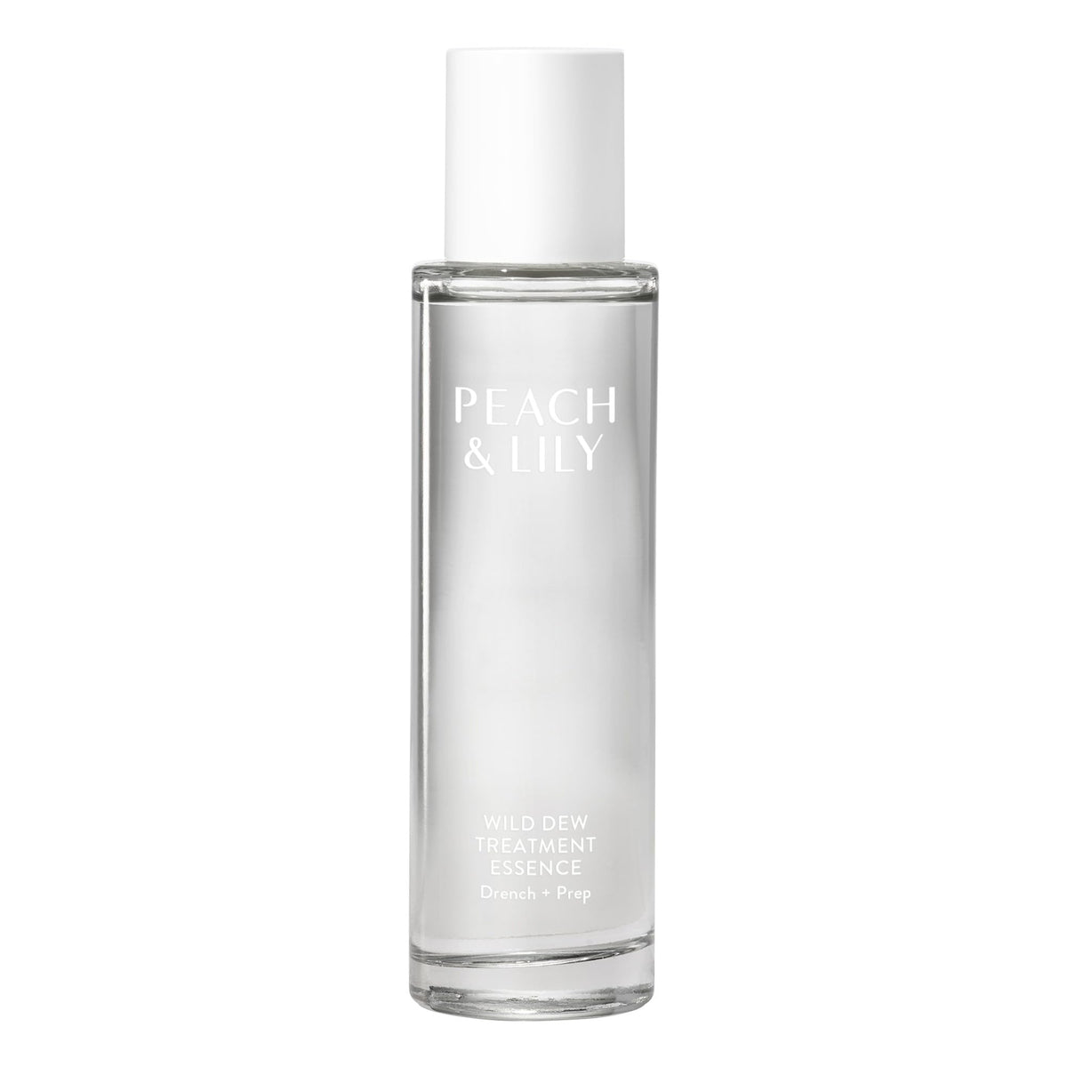 Peach & Lily Wild Dew Treatment Essence front bottle showing sleek packaging and volume