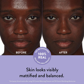 Peach Slices in bathroom routine setting showing layering and daily use benefit
