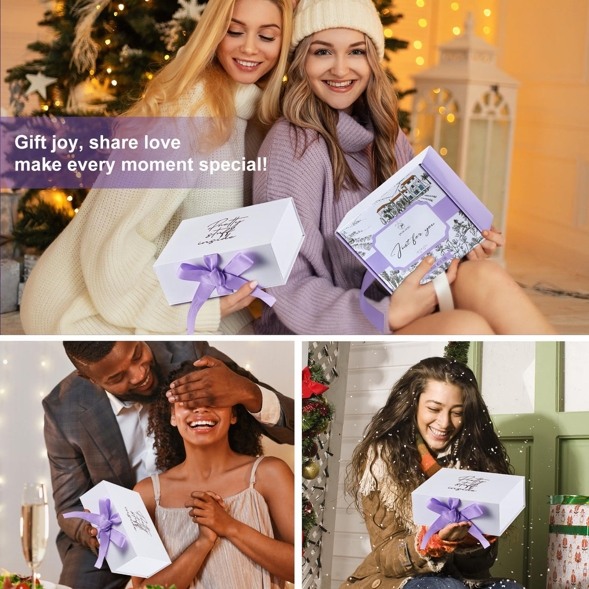 peacoeye greeting card and door hanger displayed for personalized gifting