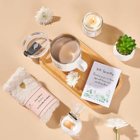 peacoeye lifestyle setting in a cozy corner showing soothing support