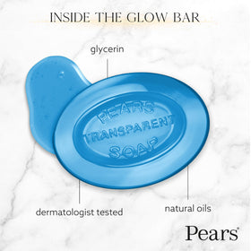 Rich lather from Pears mint soap demonstrating gentle cleansing and hydration