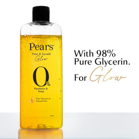 Pears shower gel being dispensed to show controlled, non-wasting pump