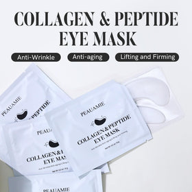 PEAUAMIE close-up of hydrogel patch texture for targeted hydration