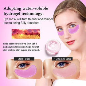 PEAUAMIE single opened hydrogel under-eye patch adhering for instant hydration