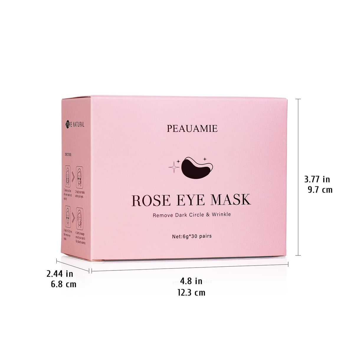 PEAUAMIE pack inside a toiletry bag ready for travel and on-the-go use