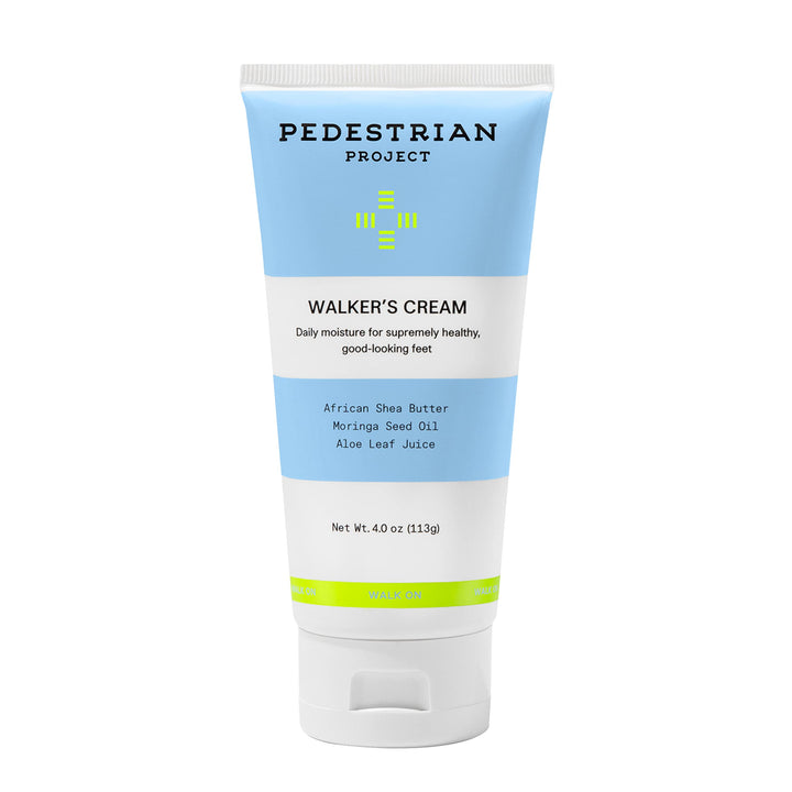 Pedestrian Project jar front view showing brand and product for clear identification and trust